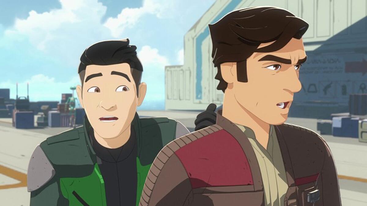 Star Wars Resistance: le sinossi dei primi 5 episodi e le guest star - Kazuda Xiono e Poe Dameron nel teaser di Resistance