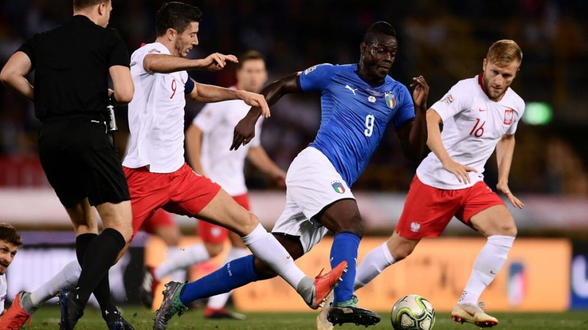 Nations League, gli azzurri strappano il pareggio ai polacchi - Azzurri, creditI: i.eurosport.com