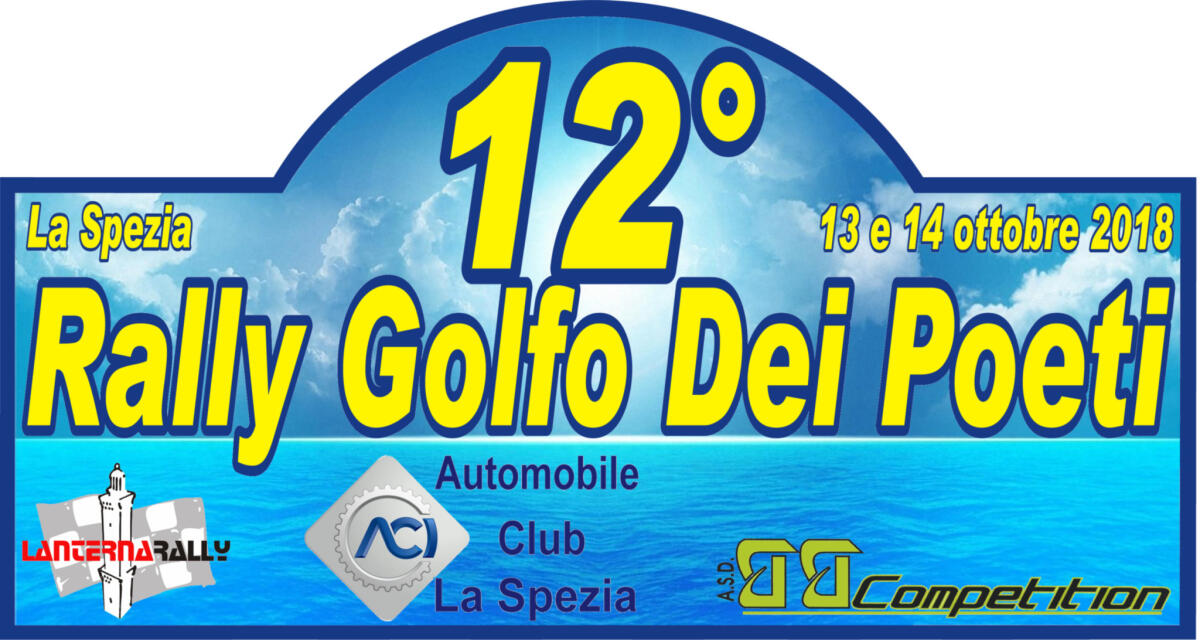 12° RALLY GOLFO DEI POETI, UFFICIALE IL 14 OTTOBRE - 