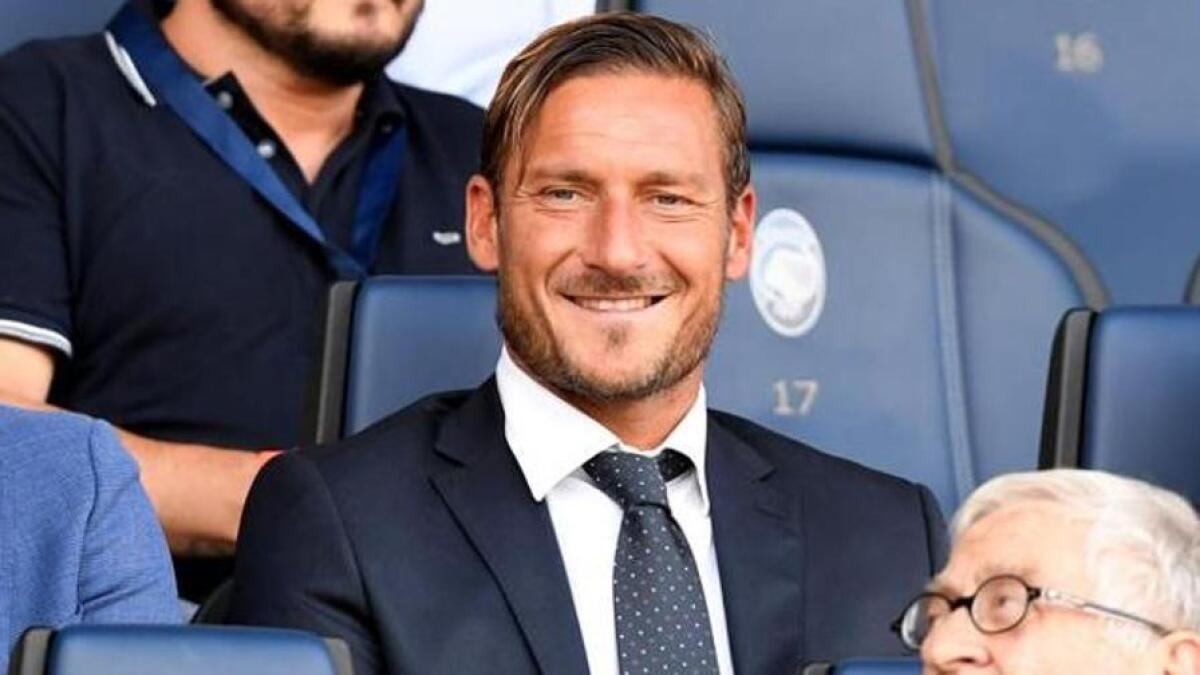 Totti: "Possiamo fare una bella figura, affrontiamo dei marziani" - Totti, crediti: gazzetta.it