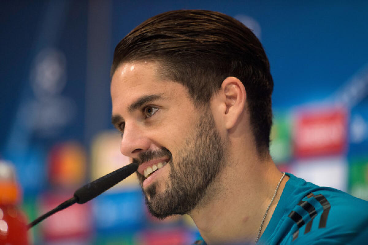 Isco: "Cristiano giocatore straordinario ma per ora non ci manca" - Isco, crediti: zimbio.it
