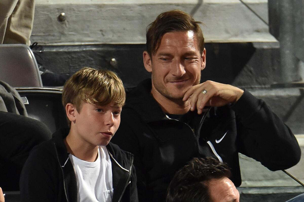 Il portiere è k.o, lui rinuncia al goal: il fairplay di Totti Jr - Cristian Totti, crediti: forzaroma.info