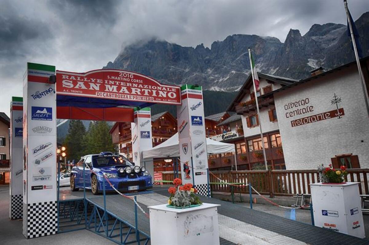 Tutto pronto per il Rally San Martino di Castrozza - 