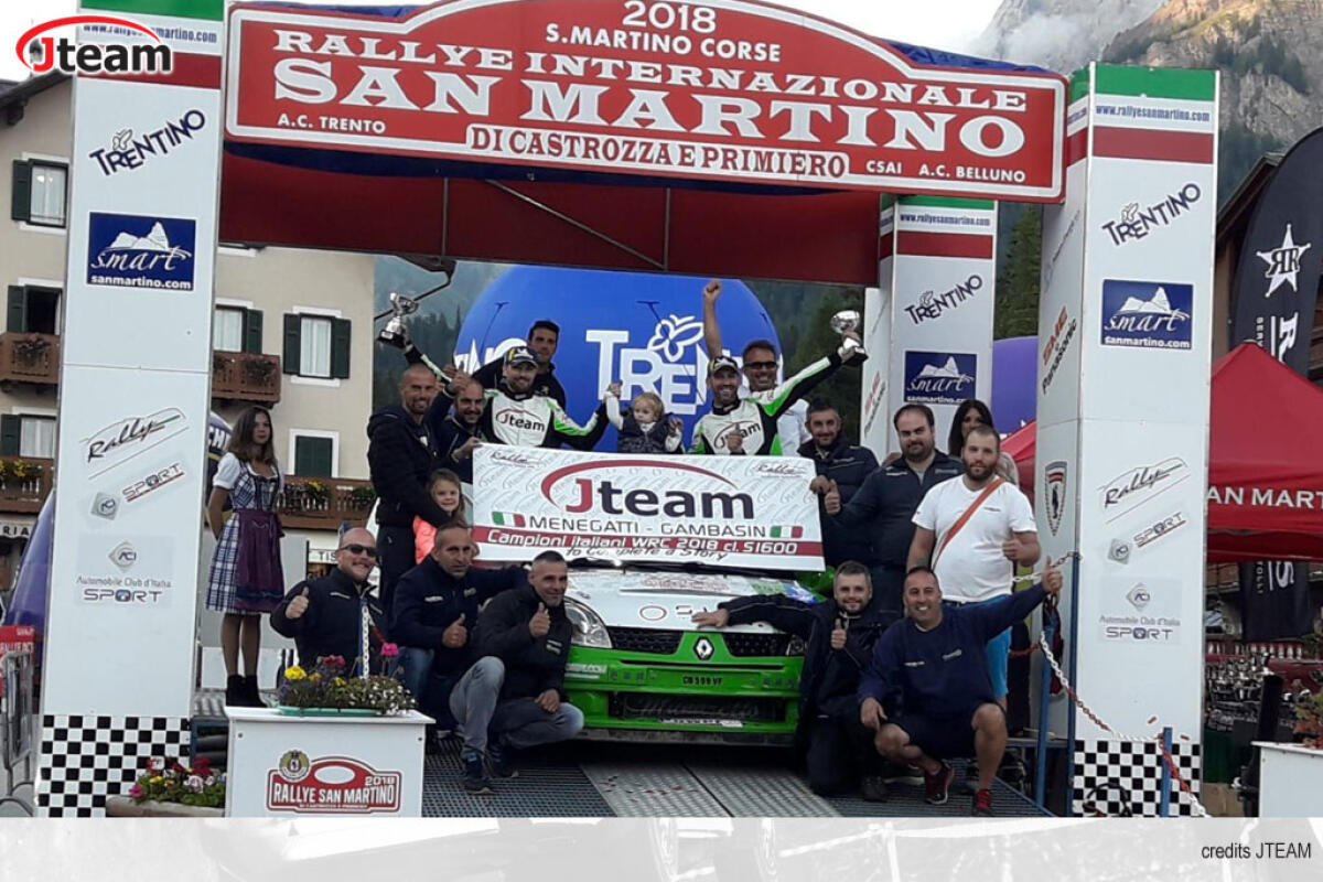 Menegatti regala il bis nel CIWRC a Jteam - 