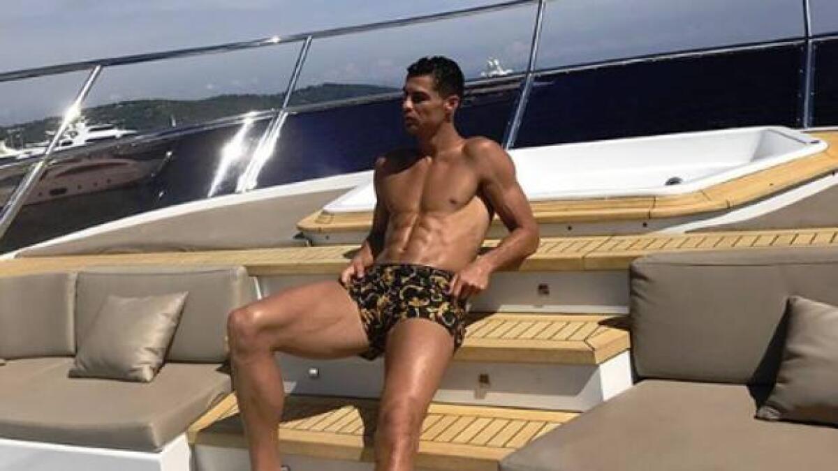Yatch e vitamina D, così si ricarica CR7 - Ronaldo, crediti: Instagram