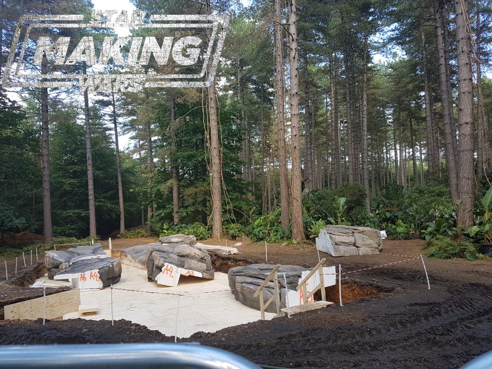 Foto dal set di Episodio IX.Da: Making Star Wars