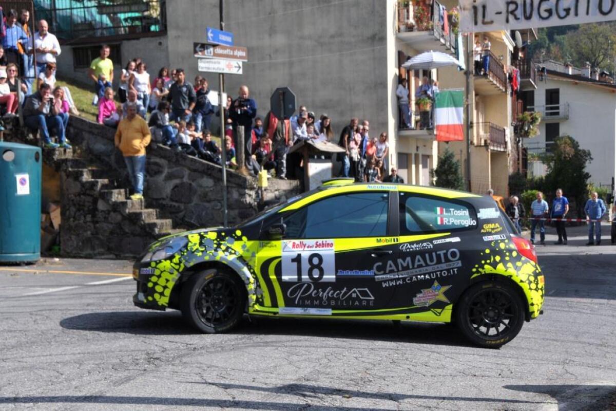 Poker di Tosini al Rally Sebino - 