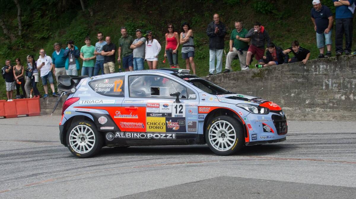 Gilardoni su Hyundai WRC al Rally di Como - 