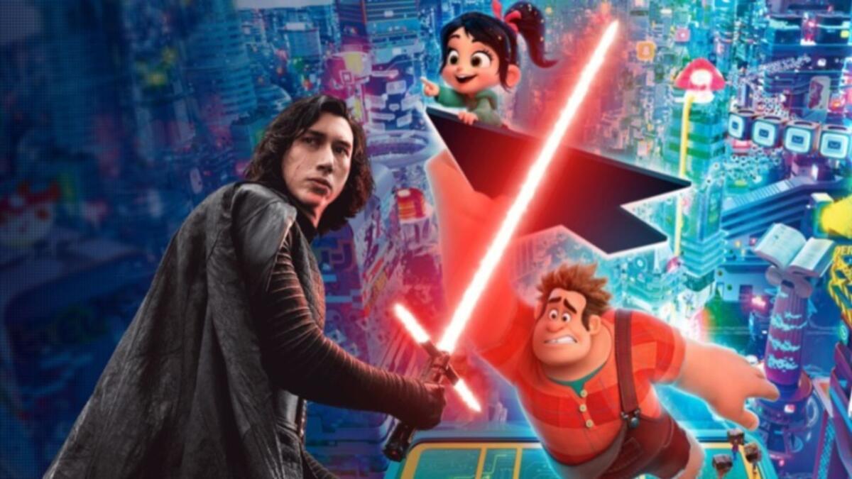 Ralph Spacca Internet: Lucasfilm fa rimuovere una battuta su Kylo Ren - Kylo Ren e i protagonisti di Ralph Spacca Internet.
Da: comicbook