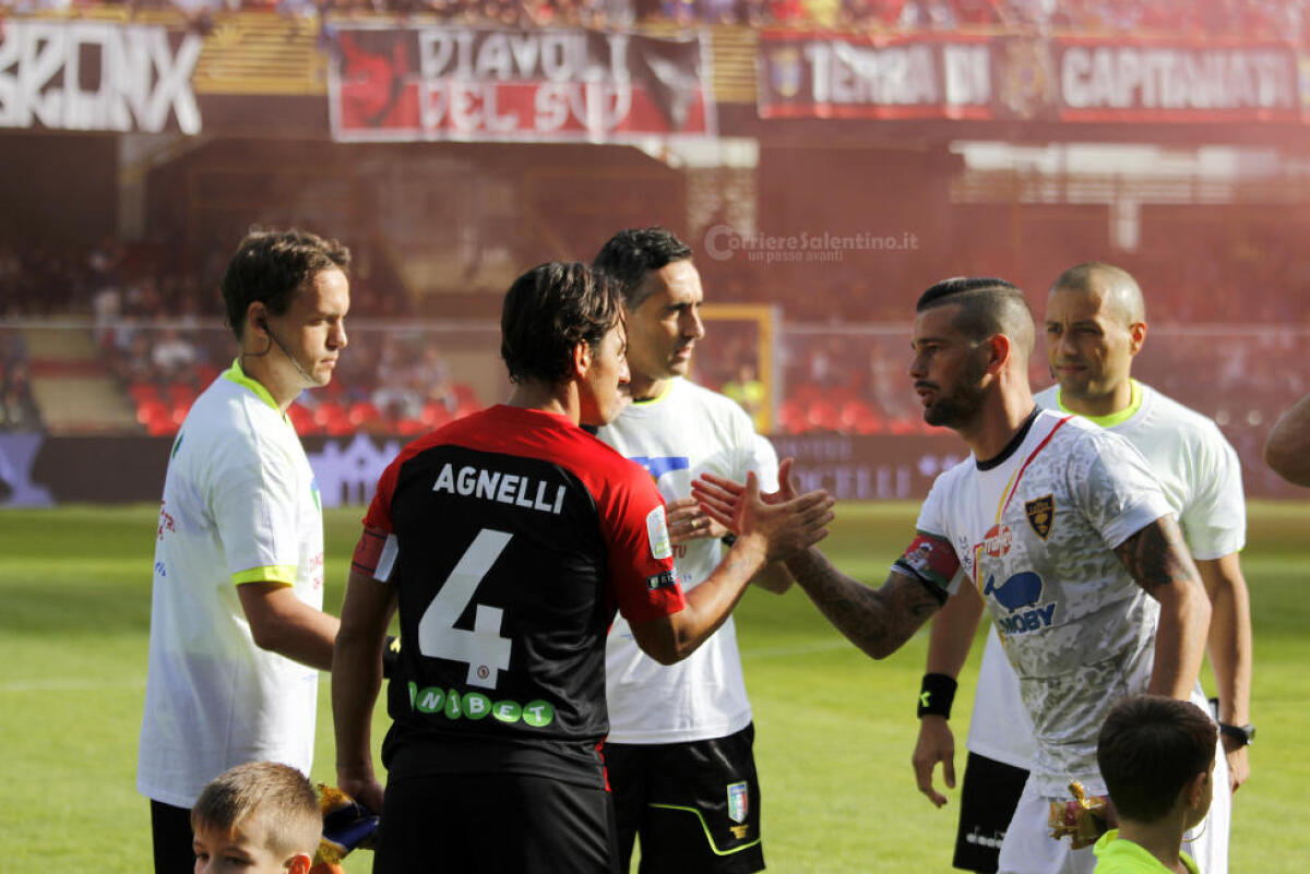 Il Lecce rimonta i satanelli, al novantesimo finisce 2-2 - 