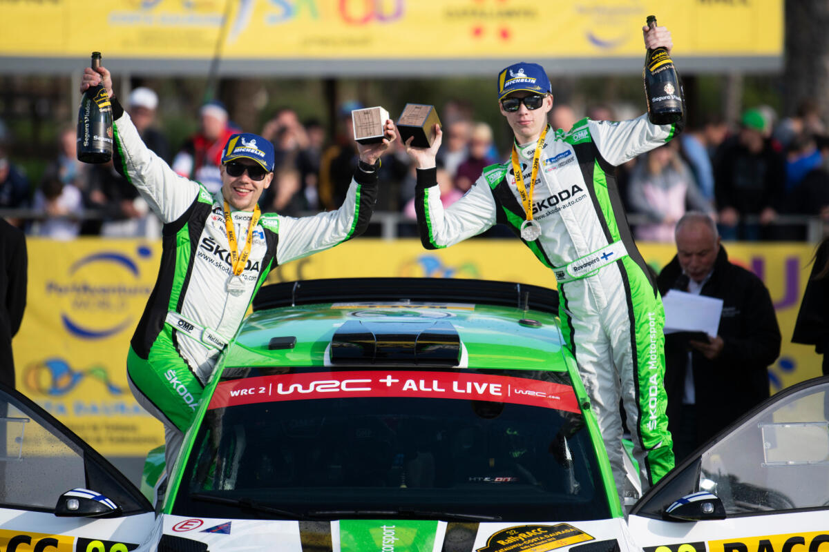 WRC2: Kalle Rovanpera trionfa in Spagna, Solberg terzo con la Polo R5 (VIDEO) - 