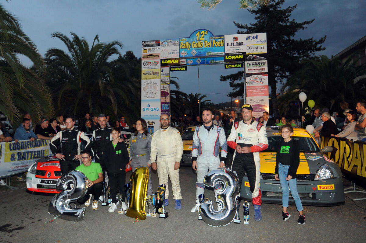 D'Arcio - Filippini vincitori al Rally Golfo dei Poeti - 