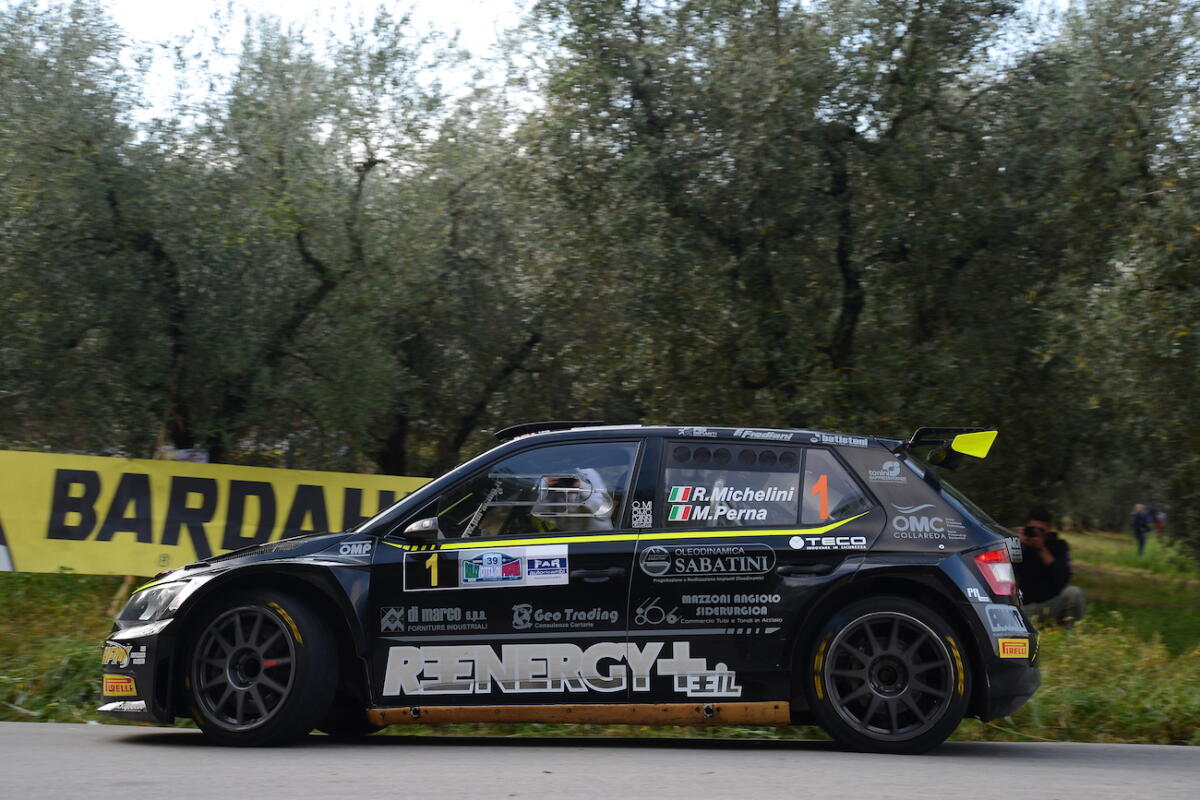 Rally città di Pistoia, Michelini cala il tris - 