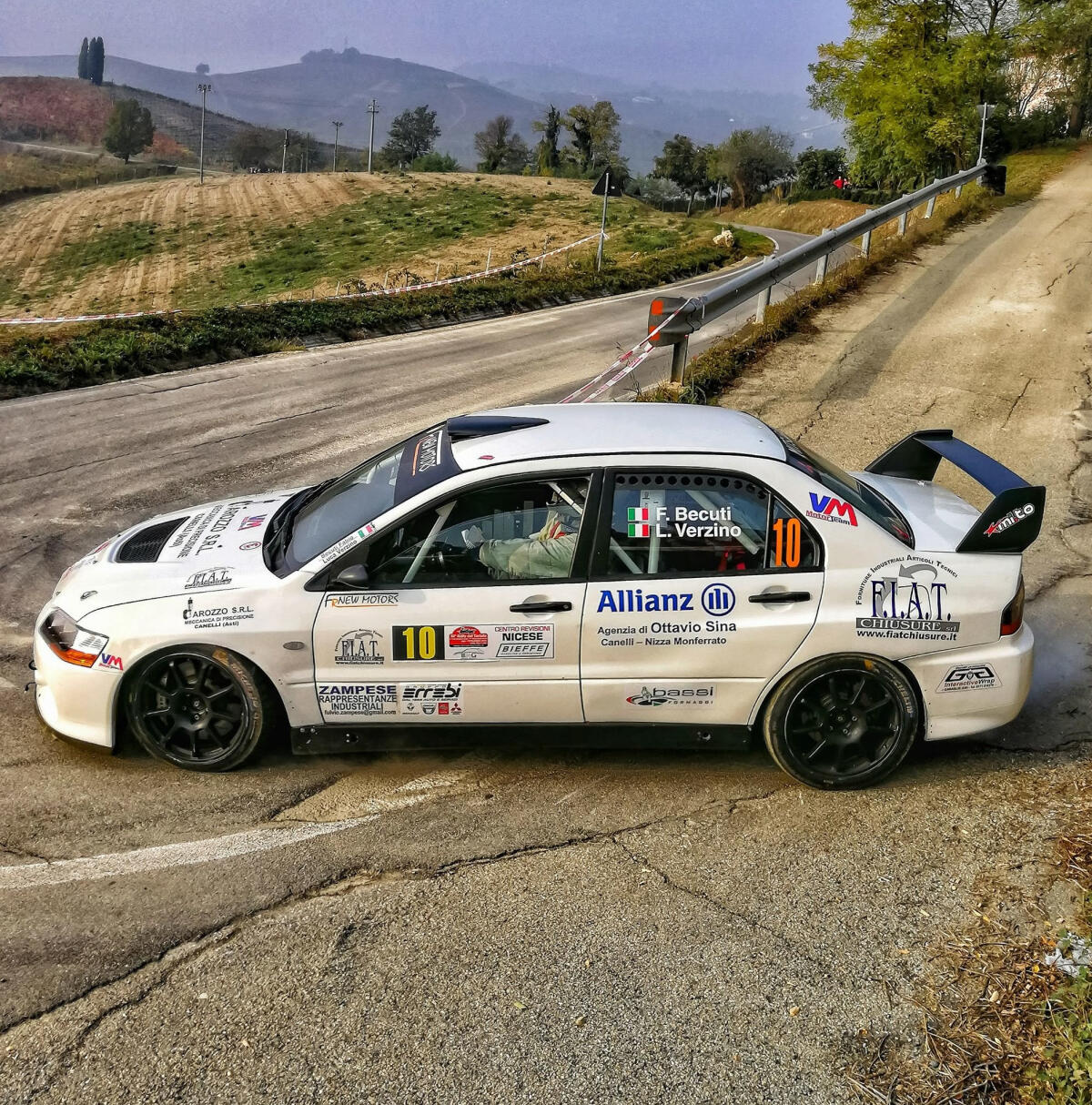 FABIO BECUTI, SPLENDIDA VITTORIA PER IL VM MOTOR TEAM A CASTIGLIONE - 