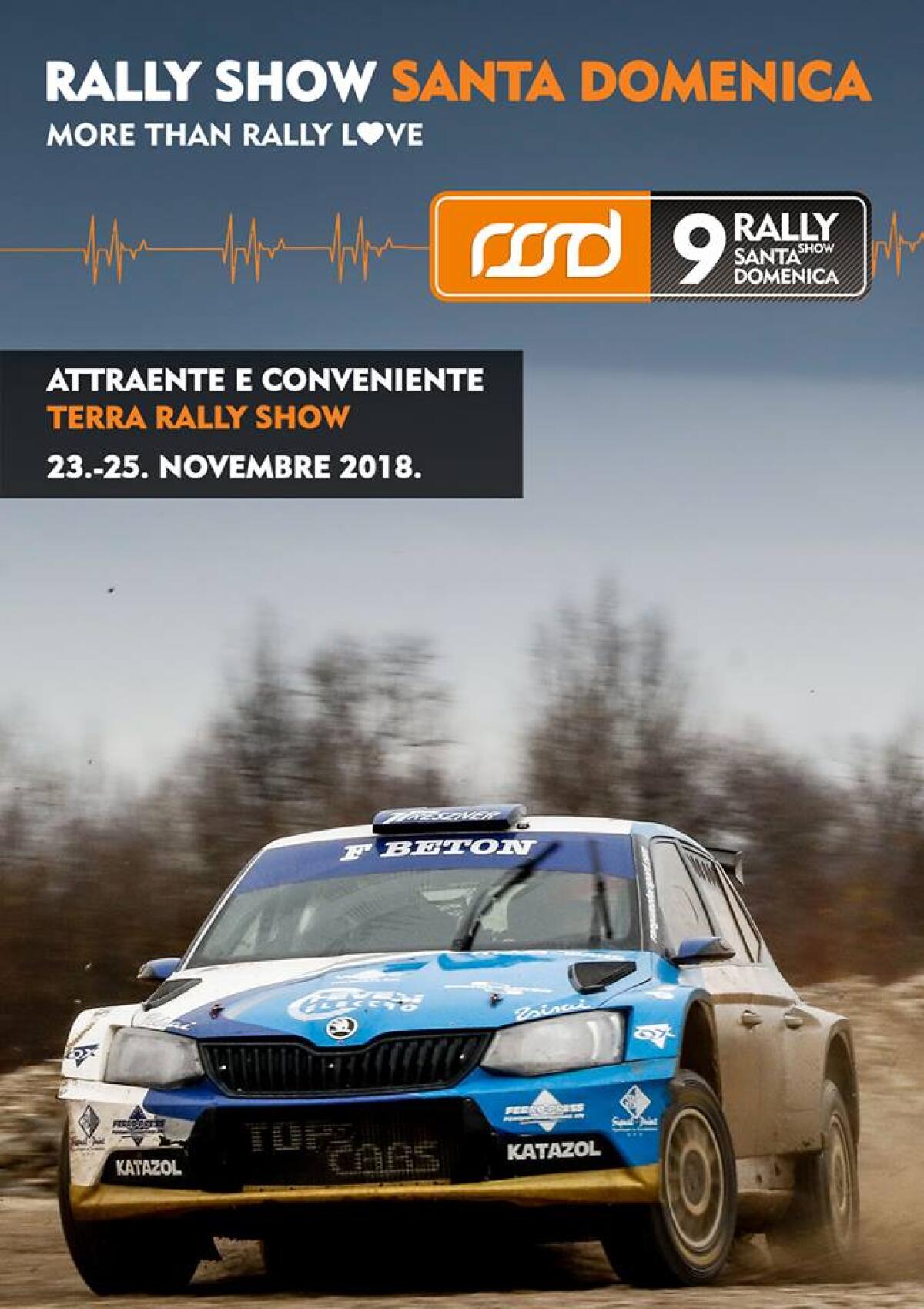 Rally Santa Domenica - 105 equipaggi iscritti - 