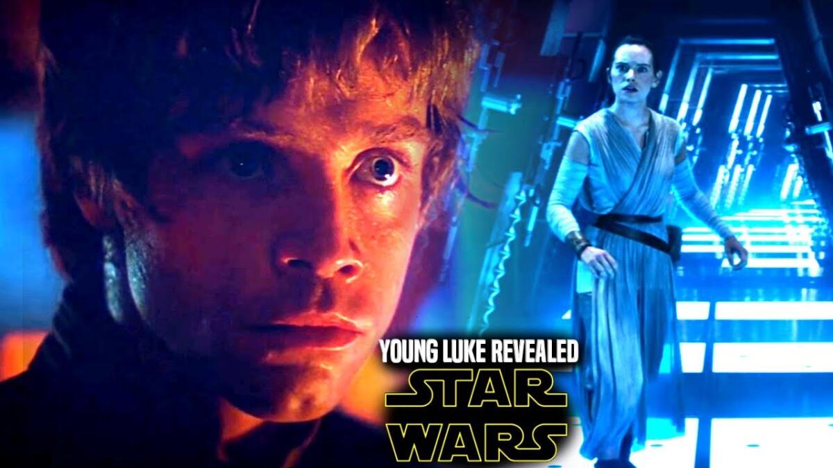 Episodio VII: ecco la scena tagliata di Luke giovane (foto) - Luke Skywalker e Rey.
Da: Youtube