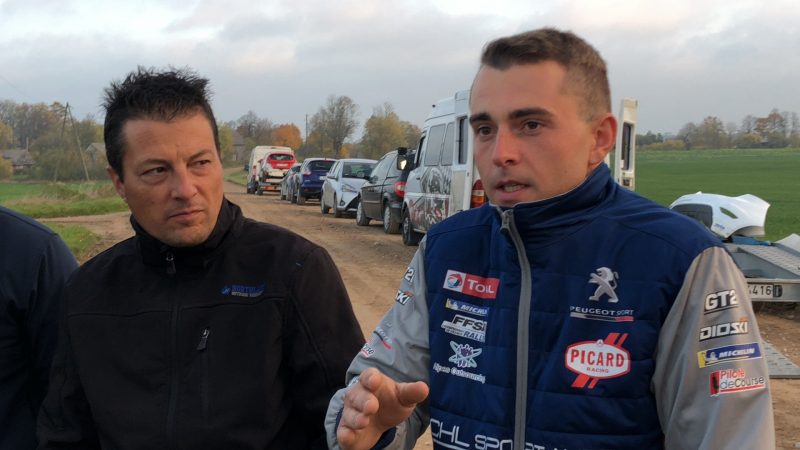 Hugo Margaillan (a destra) talento francese che debutterà nel FIA ERC