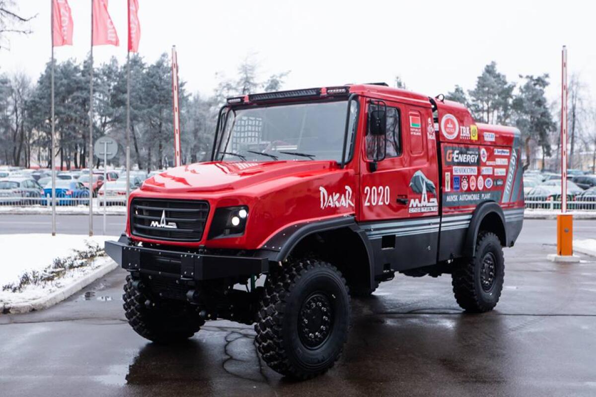 MAZ lancia il nuovo 6440 RR e sfida i colossi Kamaz-Iveco per la Dakar - 