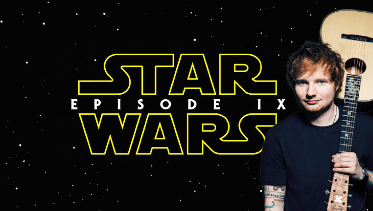 Star Wars: Ed Sheeran avrà un cameo in Episodio IX? - Ed Sheeran potrebbe avere un cameo in Episodio IX