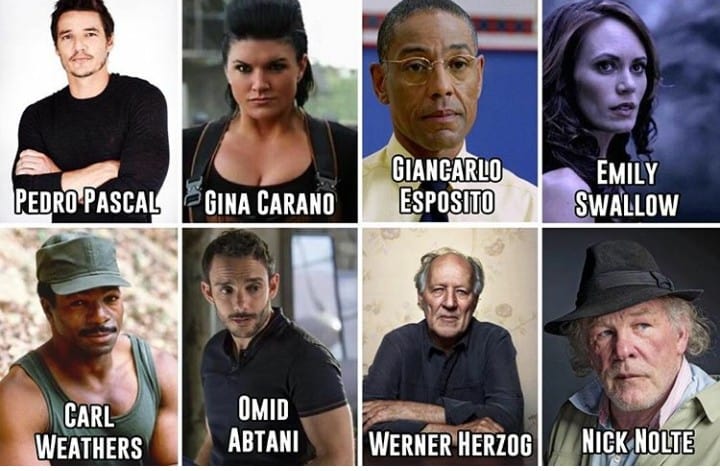 Il cast di The Mandalorian