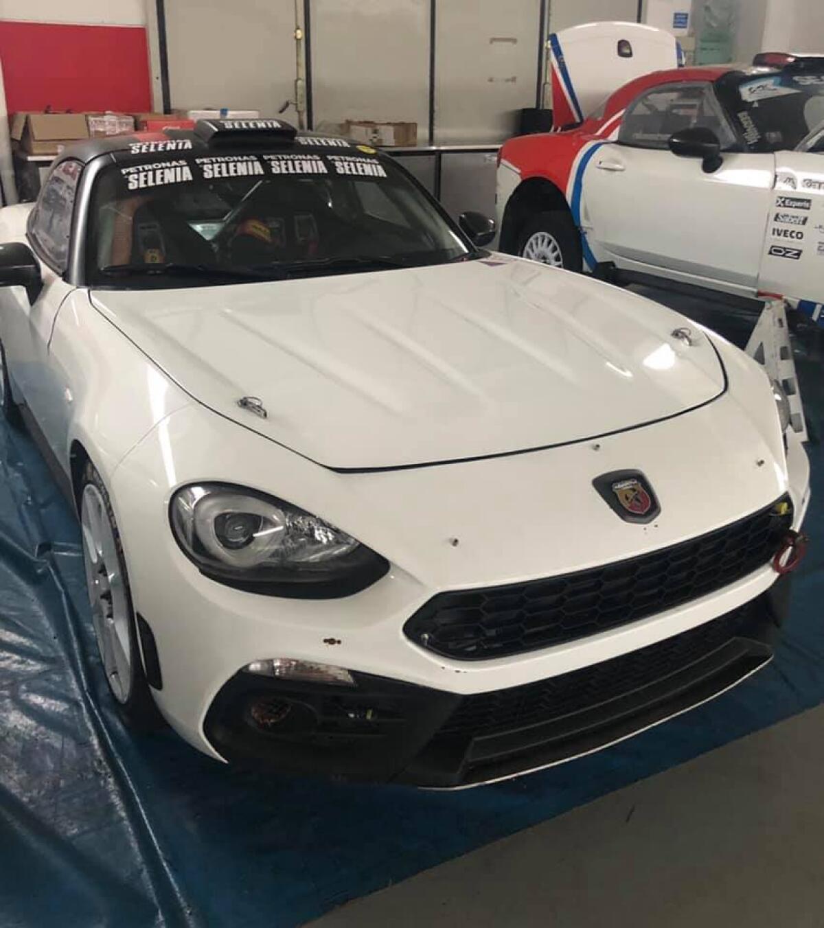 Test Abarth 124 a Castelletto - 