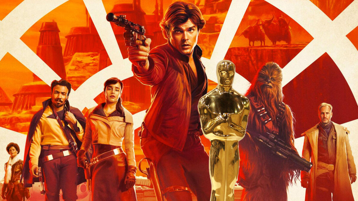 "Solo" riceve una nomination agli Oscar 2019 - Solo: A Star Wars Story ottiene una nomination agli Oscar 2019