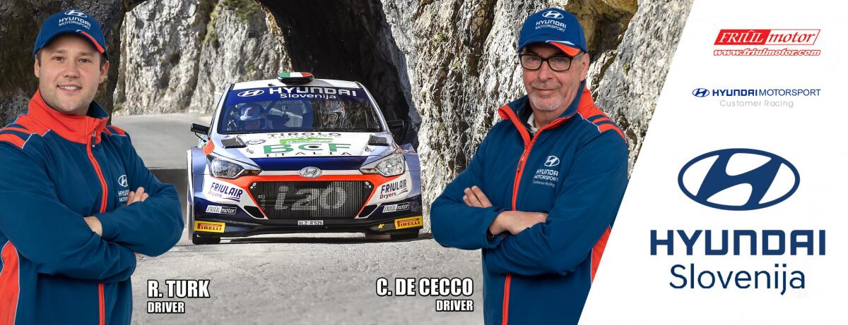 Friulmotor-Hyundai, in Slovenia con Turk e De Cecco - 