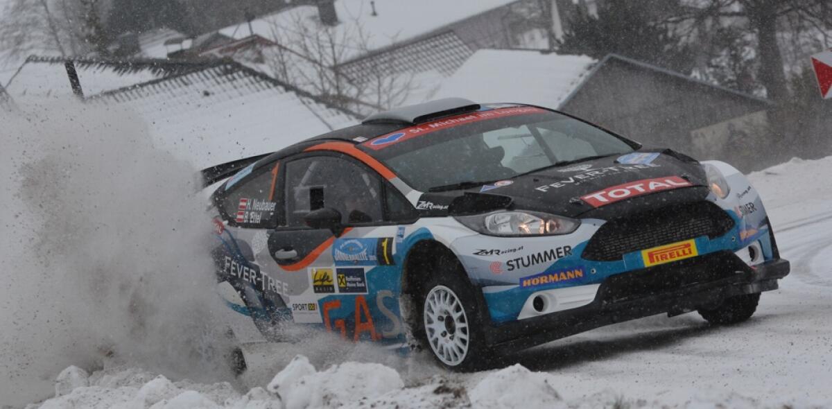 Jänner Rallye - Neubauer in testa dopo un nevoso Shakedown - 