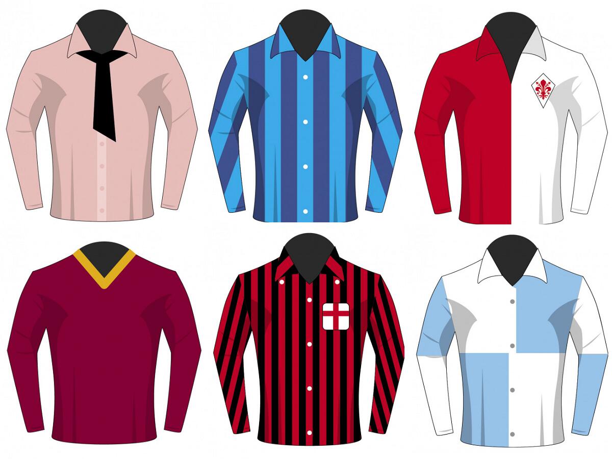 Com'erano prima le maglie dei club italiani - Come erano in origine le maglie di alcune squadre