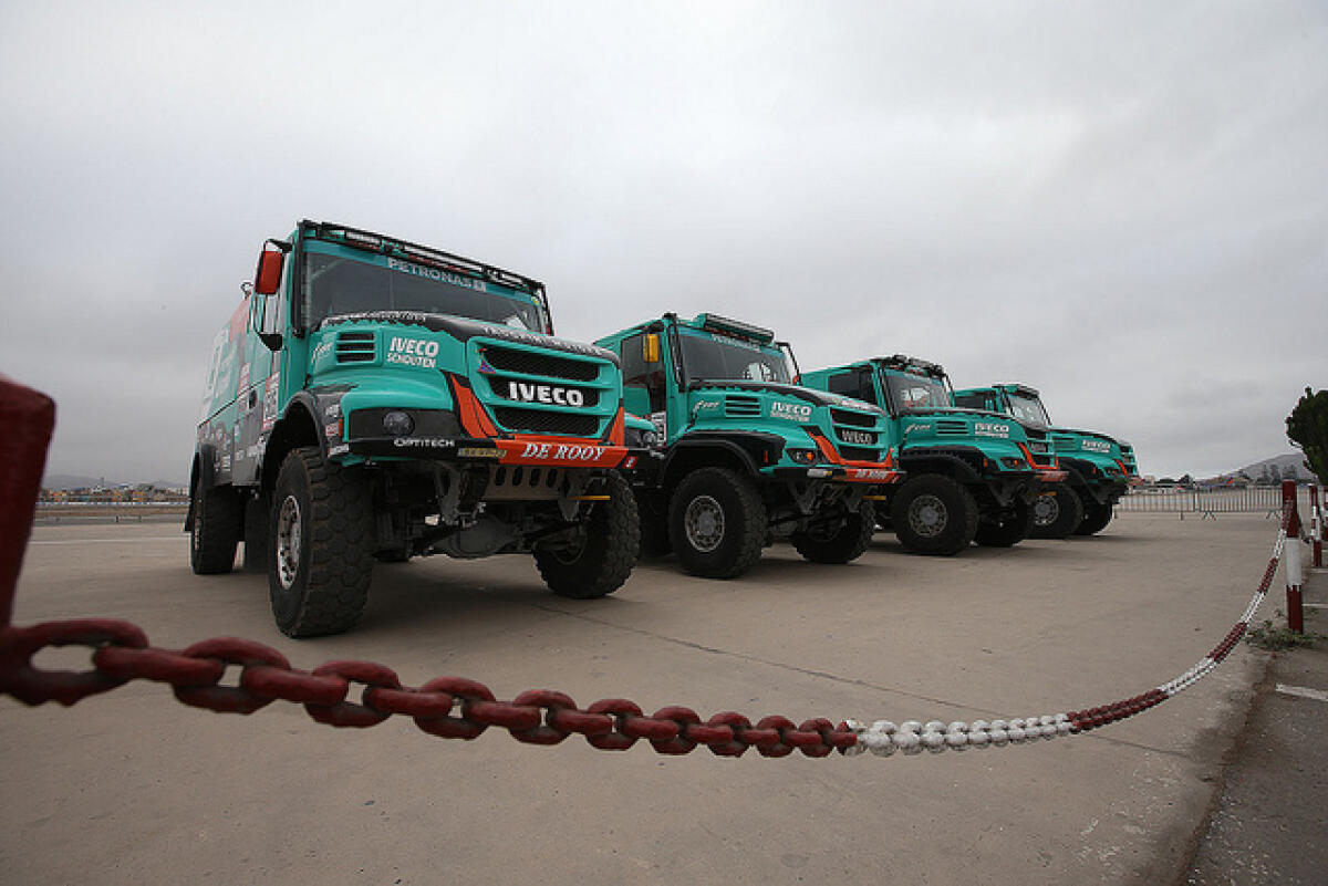 Iveco vuole la vittoria nella Dakar - 