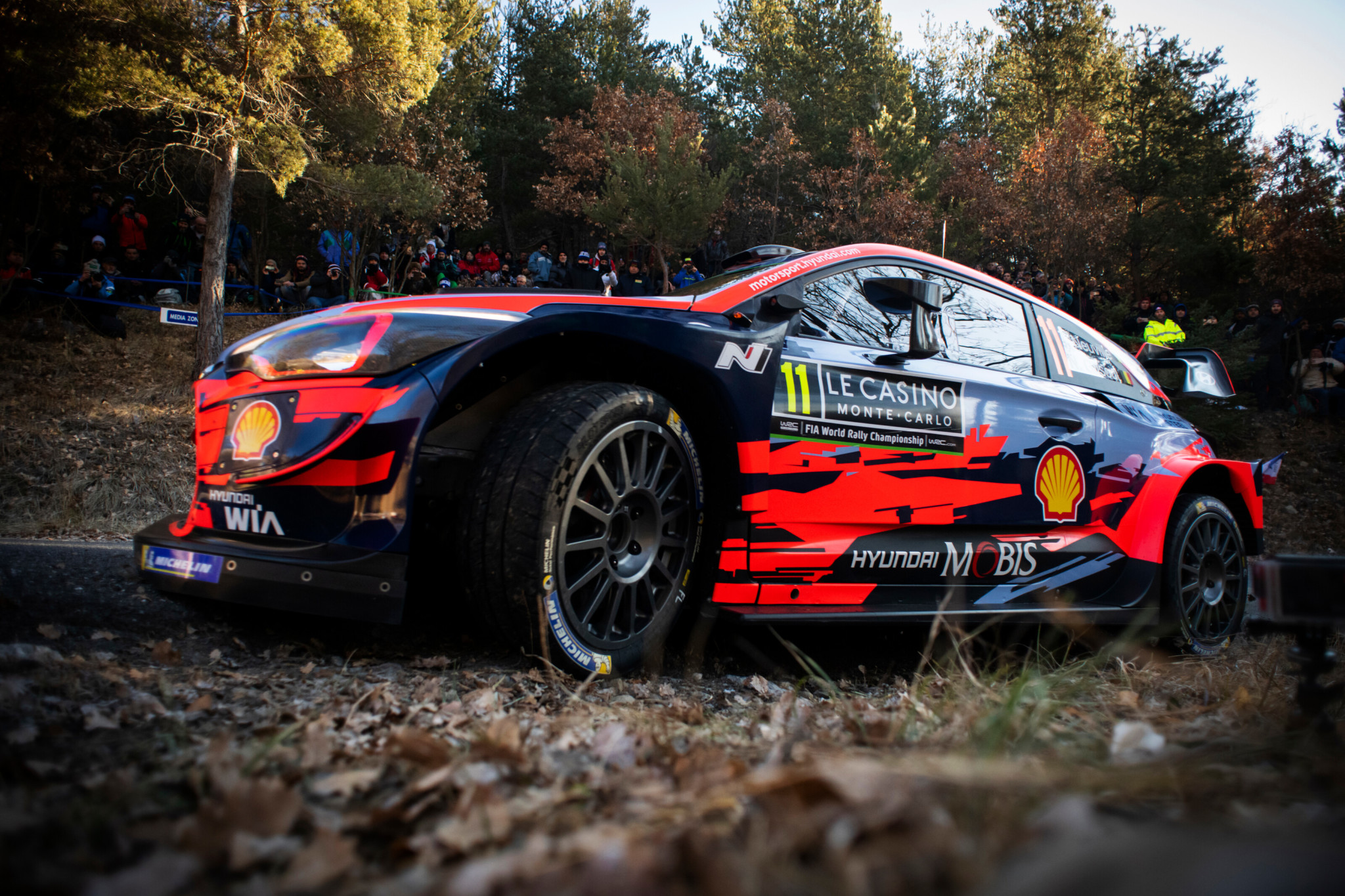 Thierry Neuville, l'azzardo gomme paga a metà - Jaanus Ree / Red Bull Content Pool