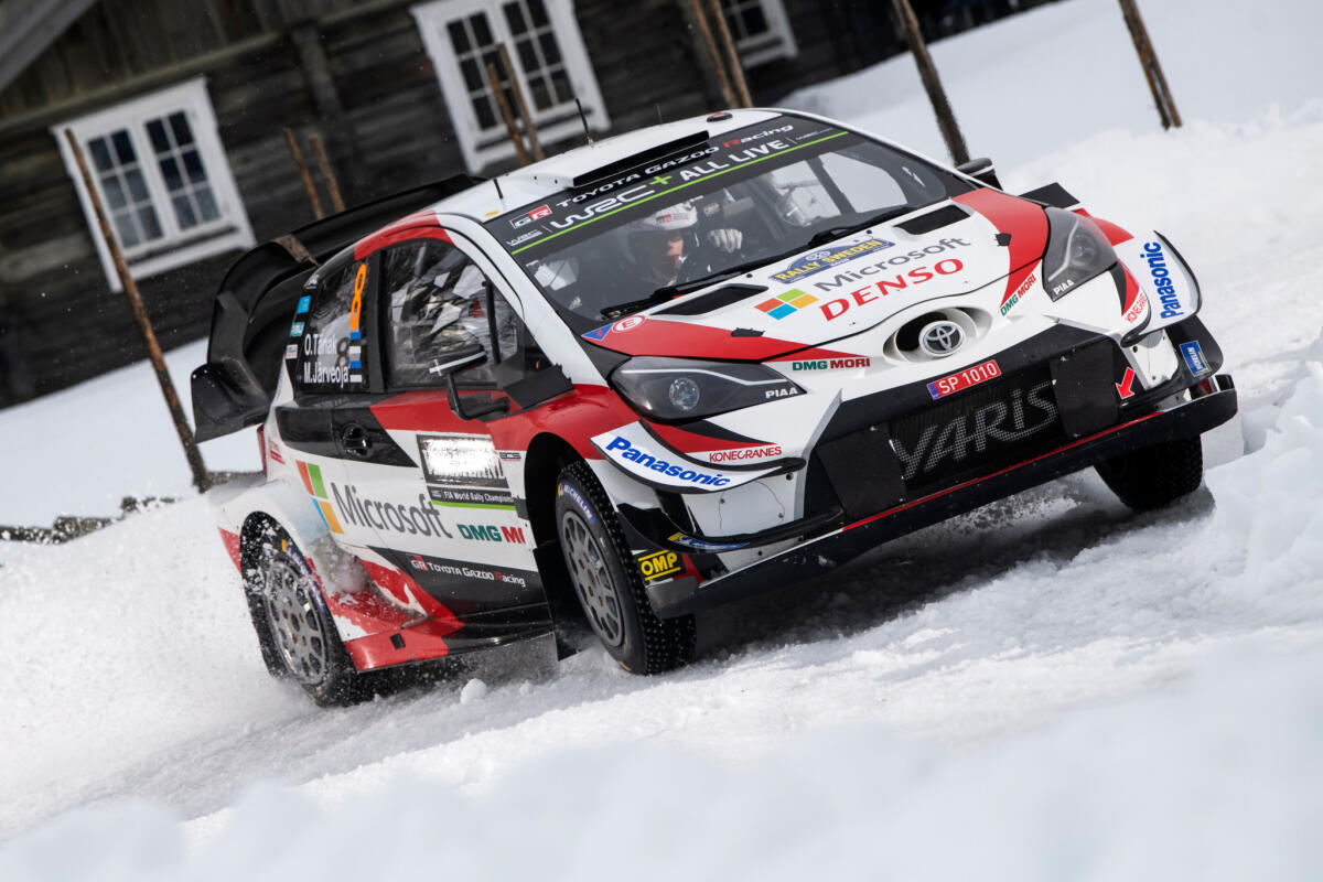 WRC: Tanak di nuovo leader del Rally di Svezia - 
