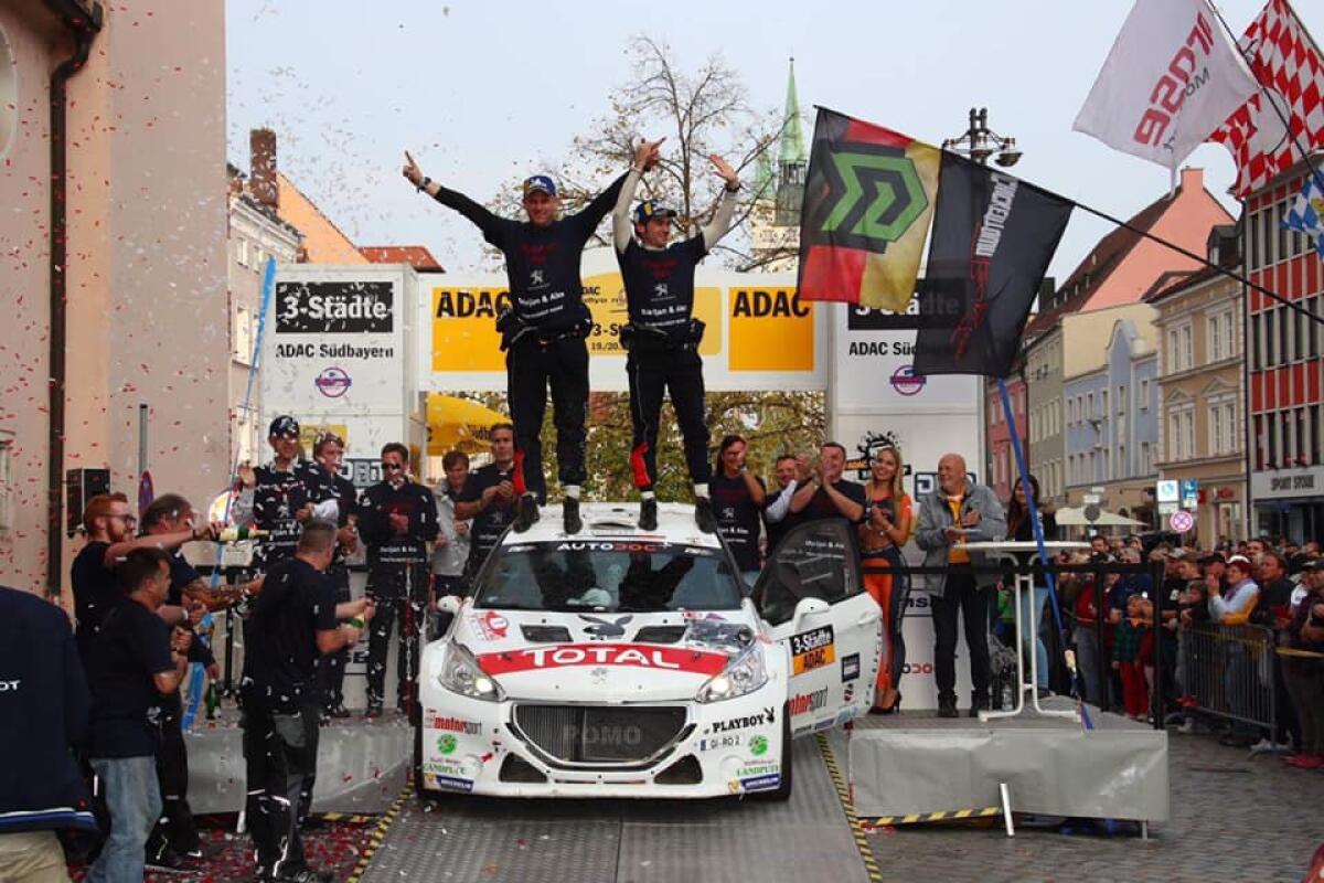 Griebel nell'europeo FIA ERC con una Polo R5 - 