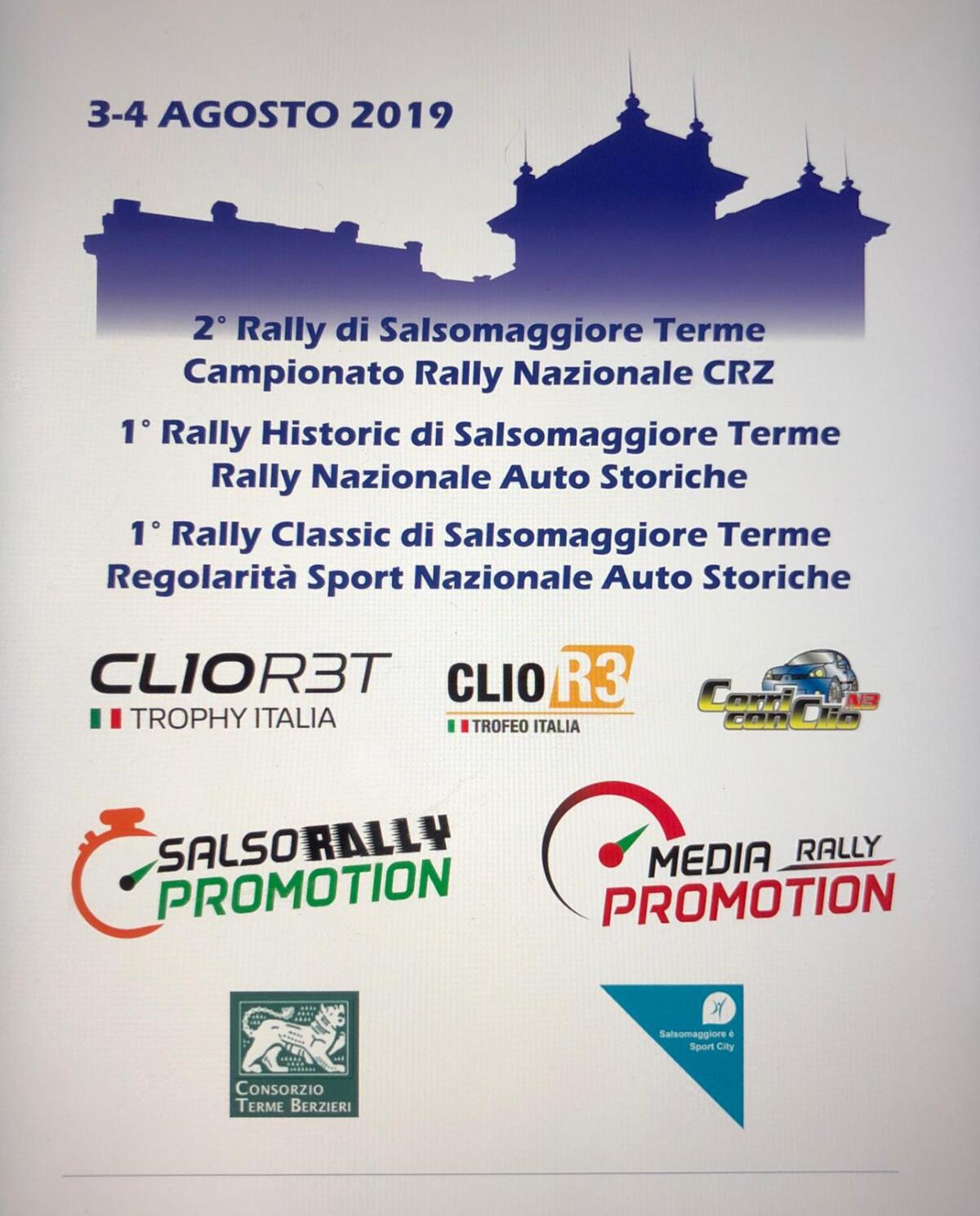 Il Rally Salsomaggiore ed il suo tris di gare - 