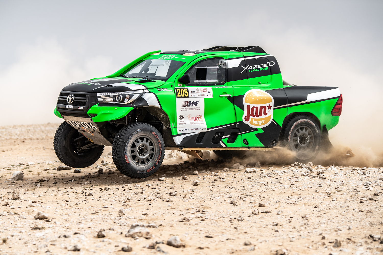 Al-Rajhi, tornato nelle vesti di pilota Toyota dopo i successi con Mini (Overdrive Racing)