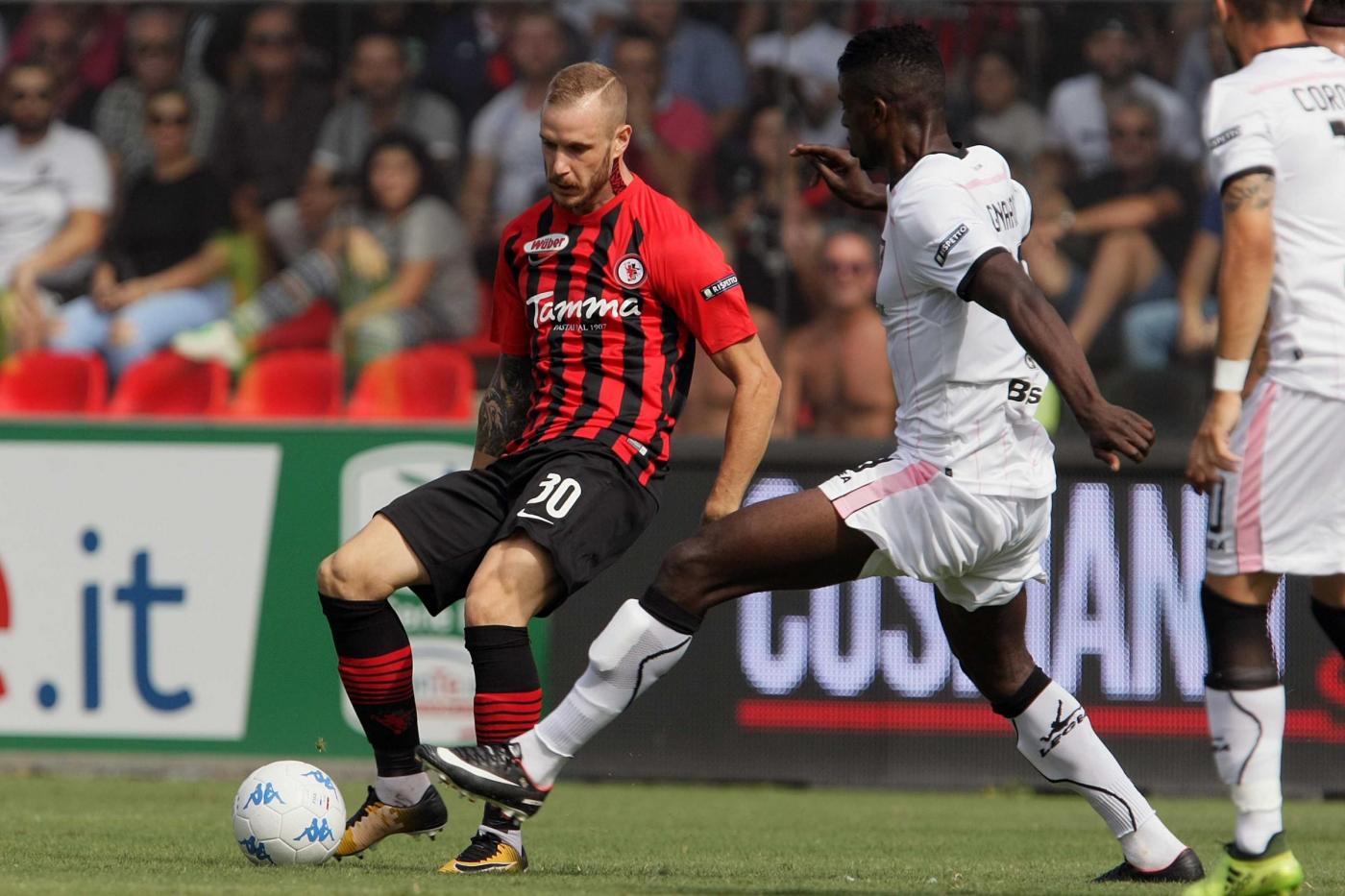 Foggia - Palermo, Foto LaPresse - Donato Fasano