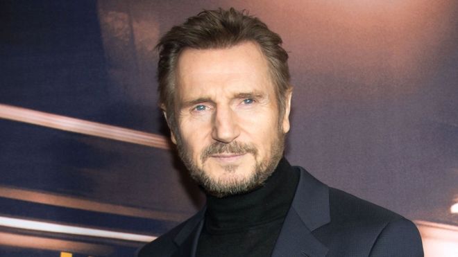 L'attore Liam Neeson,Da: bbc