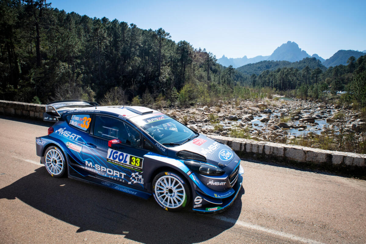 WRC: Elfyn Evans comanda il Tour de Corse - 