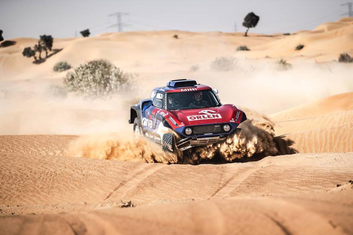 Prove di Dakar per Przygonski sul Buggy Mini a Dubai - 
