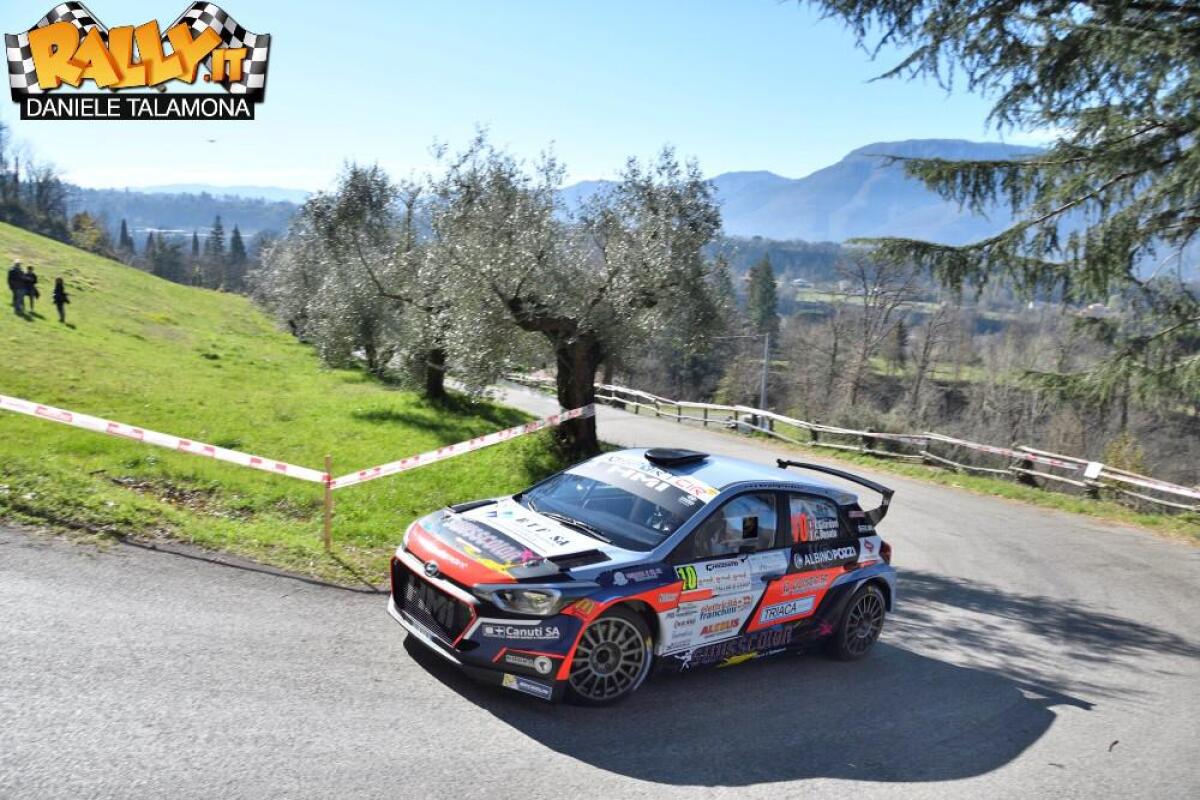 KEVIN GILARDONI NELLA TOP TEN DEL RALLY DEL CIOCCO - 
