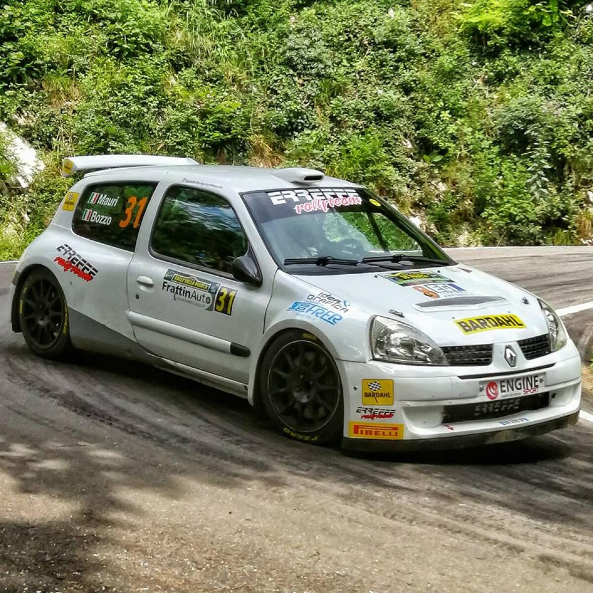 Erreffe Rally Team - Bardahl con tre Clio Super1600 al Rally dei Laghi - 