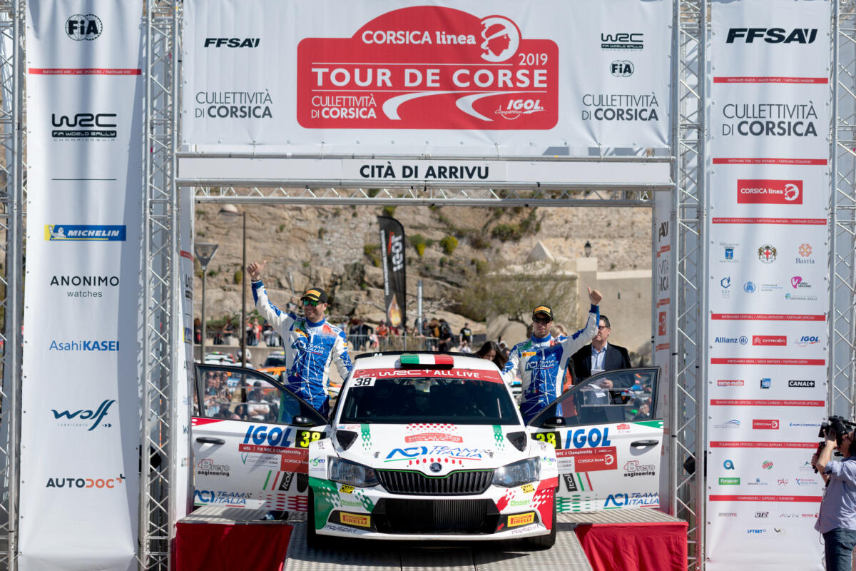Andolfi vince il Rally di Corsica nel WRC 2 - 