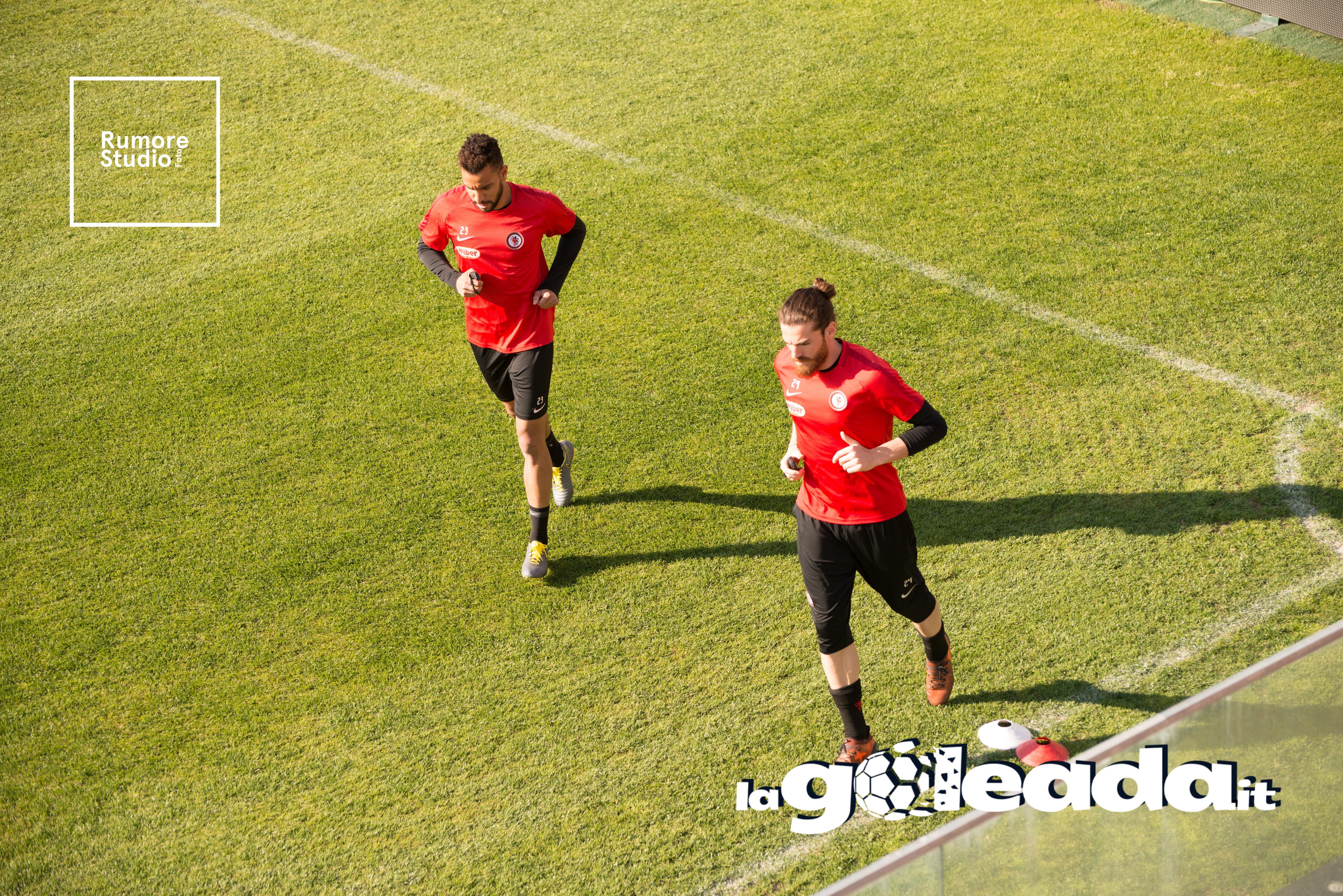 L'allenamento del Foggia in vista del Brescia (FOTOGALLERY)