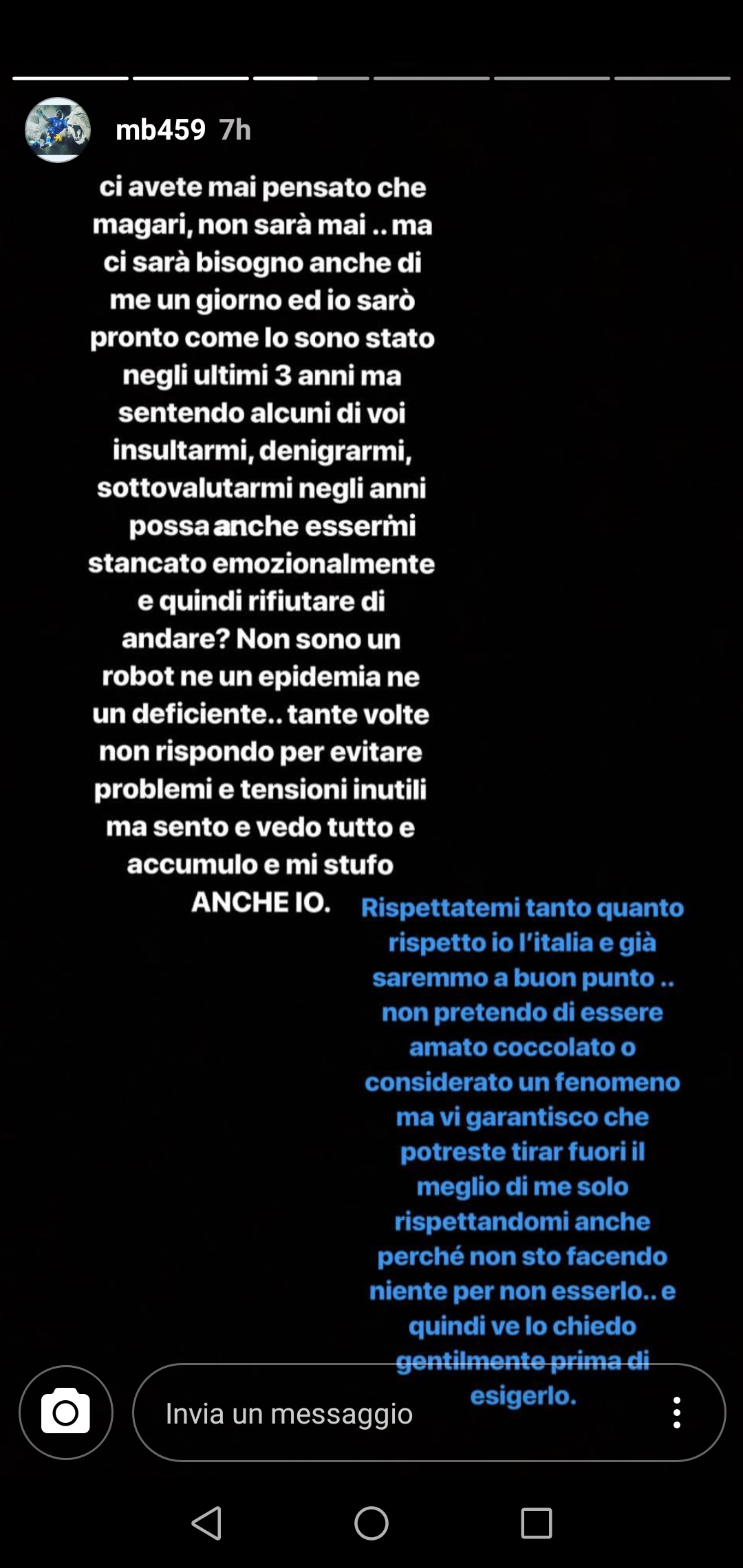 Balotelli furioso: "Nazionale? Dopo tanti insulti potrei anche rifiutare"