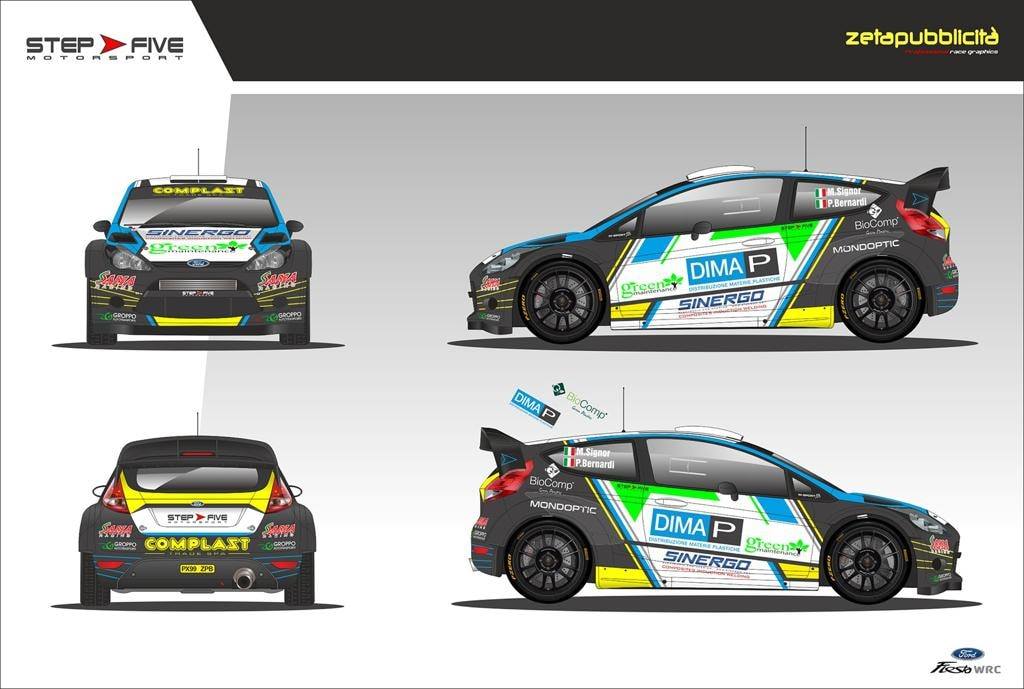 La livrea di Marco Signor e Patrick Bernardi per il CIWRC 2019
