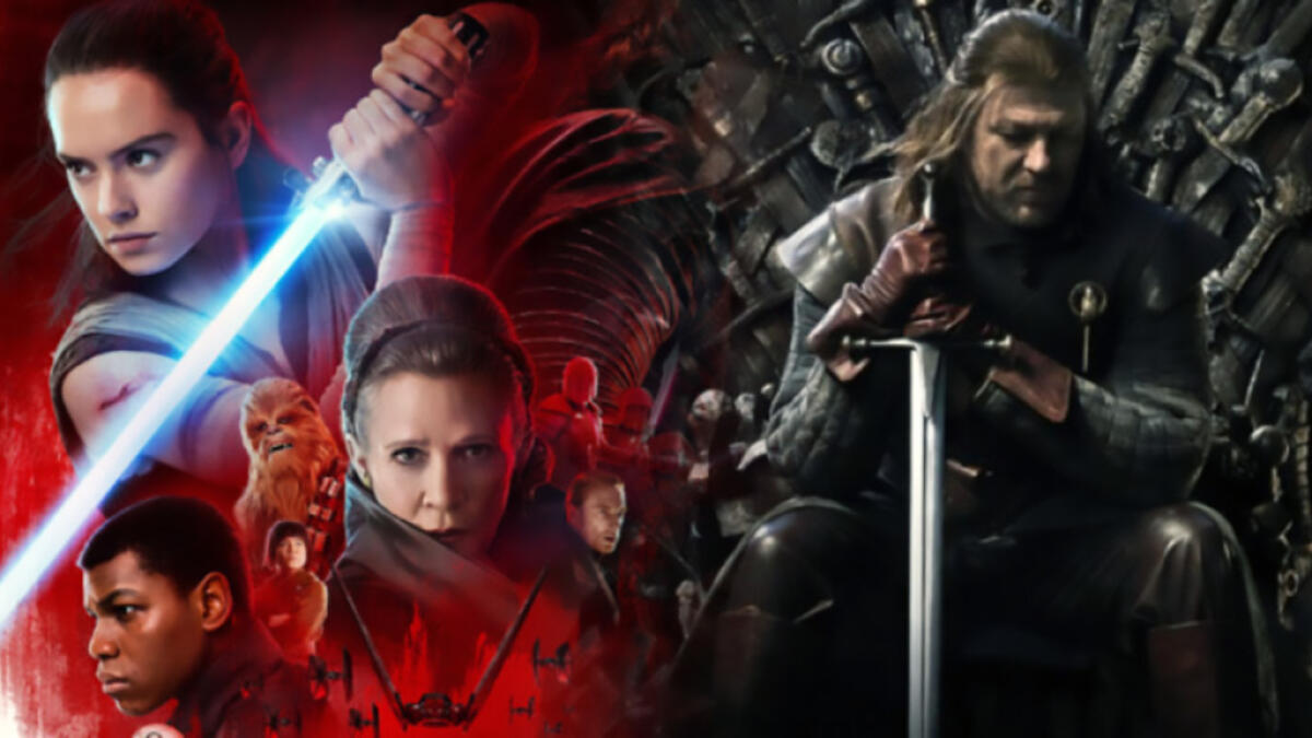 Star Wars e Game of Thrones: i punti in comune - Spezzone del poster di Episodio VIII e Ned Stark di Game of Thrones
Da: Tom's Hardware
