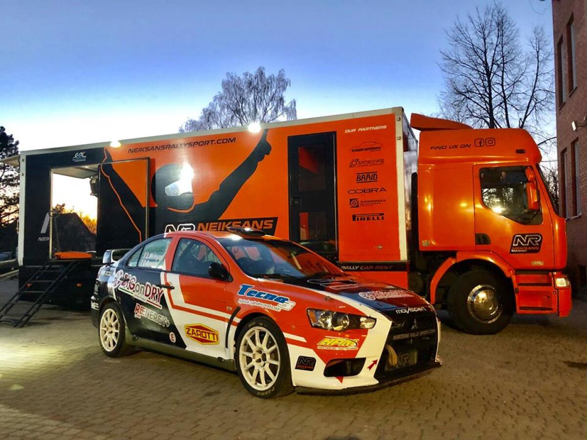 FIA ERC - Melegari ci riprova con la Mitsubishi della Neiksans Rallysport - 