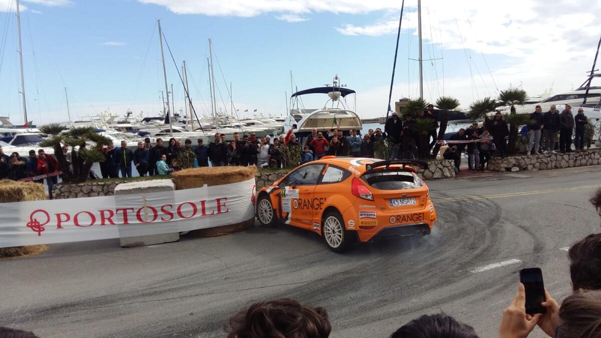 Rallye Sanremo: Campedelli in testa - 