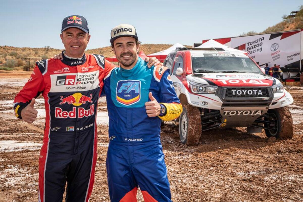 Alonso e i rally raid, primo contatto positivo con Toyota - 