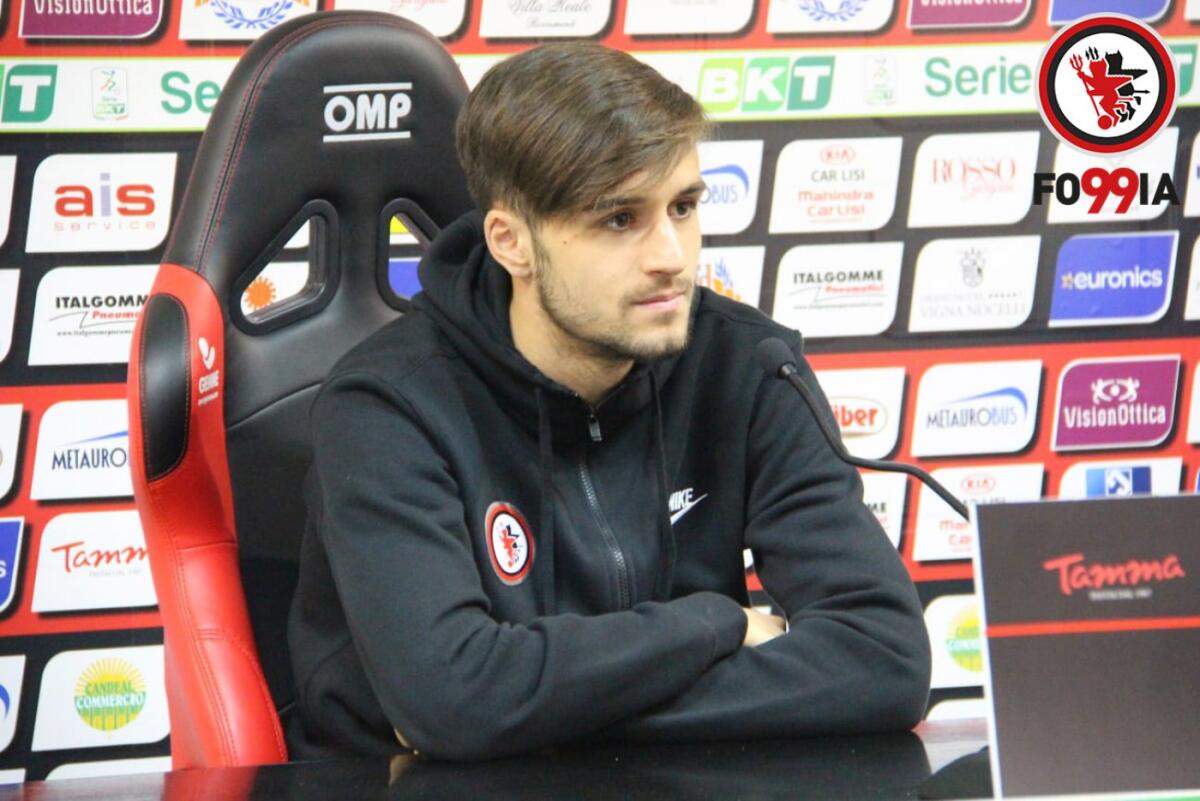 Foggia Calcio, Luca Ranieri: "Ci aspettano 7 finali" - Luca Ranieri, crediti: foggiacalcio1920.it